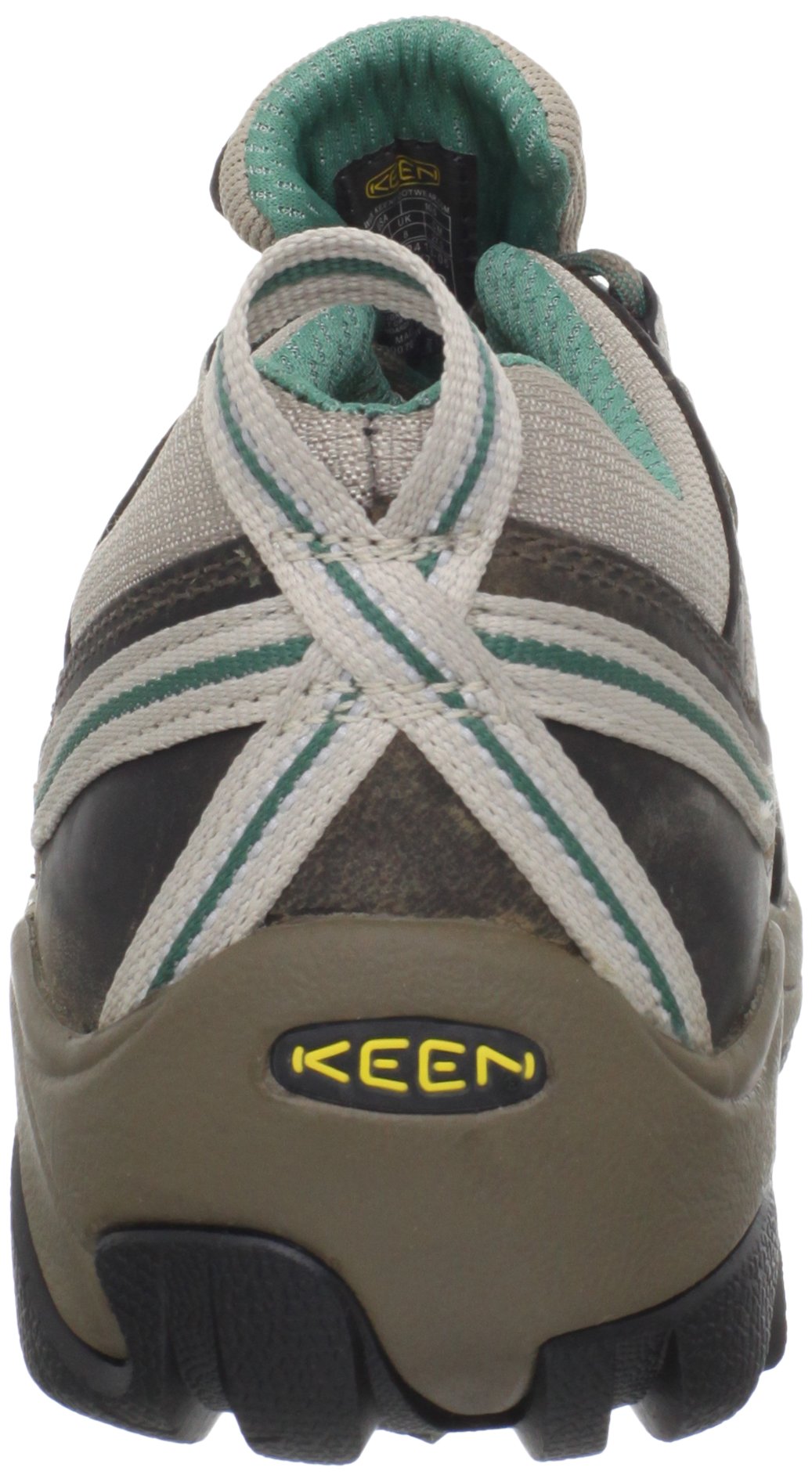 KEEN Utility Women's Detroit Low Steel Toe Work Shoe,Brindle/Deep Sea,8 W US