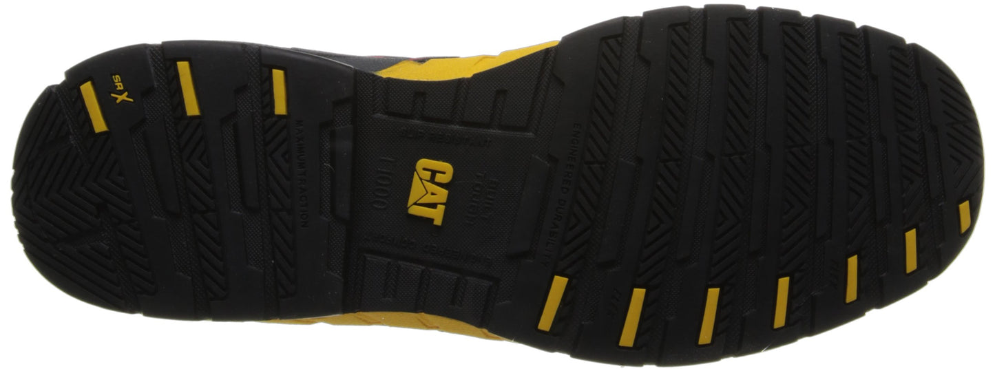 Caterpillar Men's Streamline Comp Toe-M, Red/Yellow, 7 W US