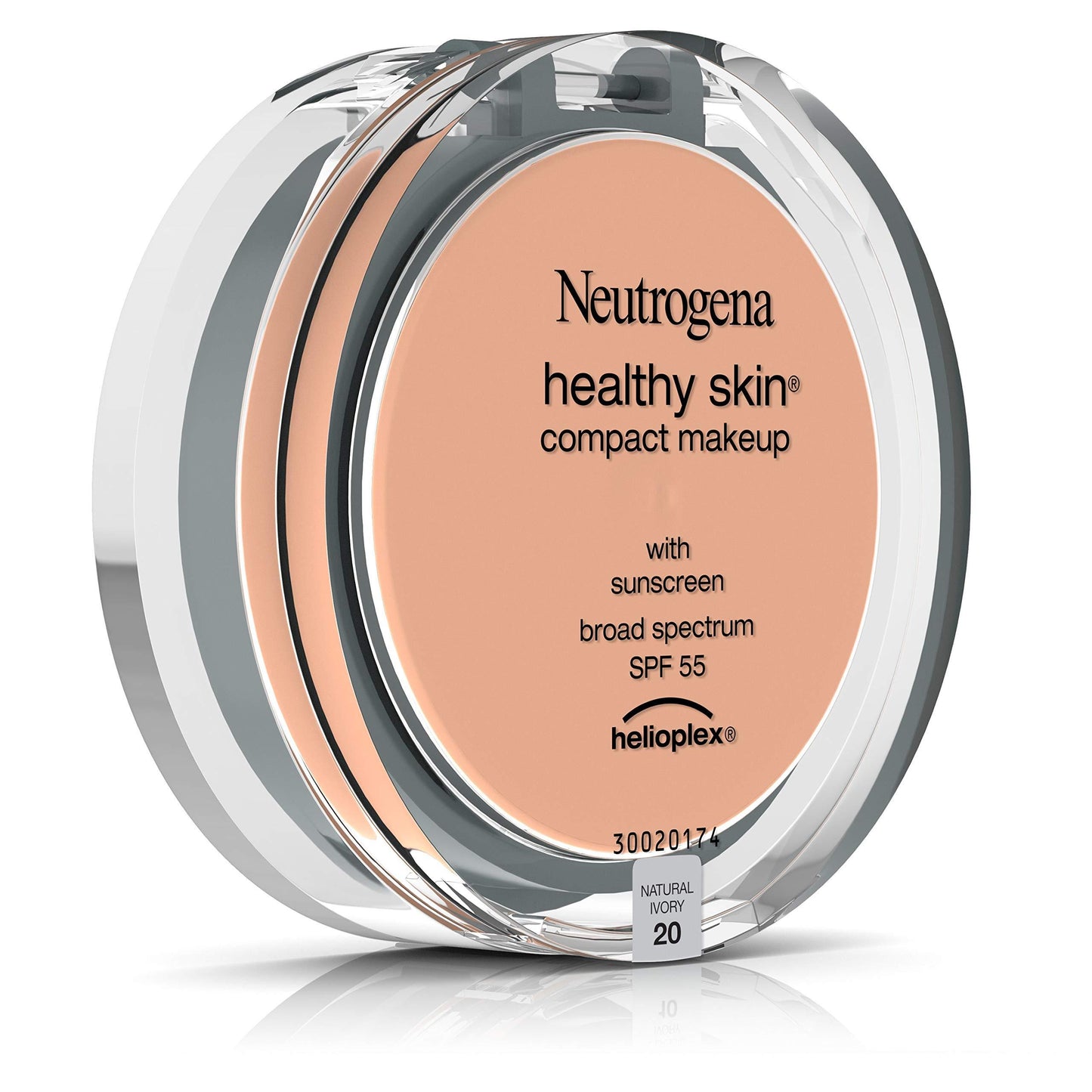 Neutrogena Healthy Skin Compact Makeup Foundation, Broad Spectrum Spf 55, Natu..