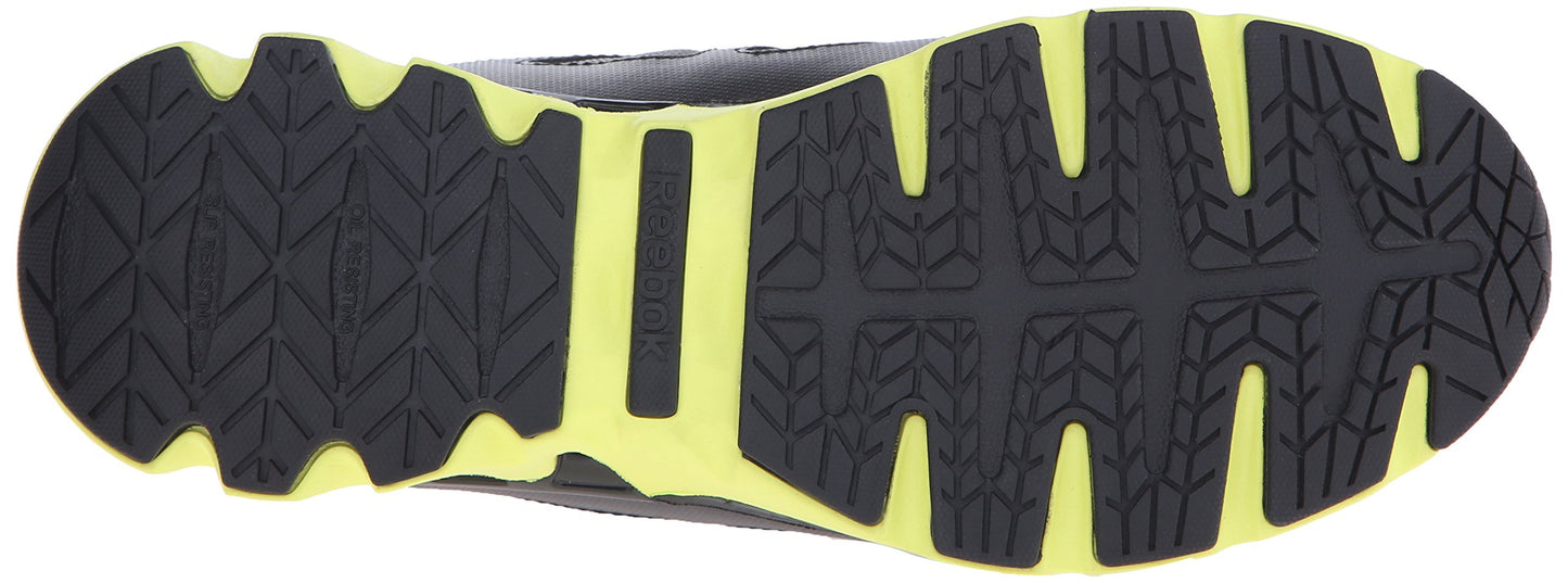 Reebok Work Men's Zigkick RB3015 Work Shoe, Black/Yellow, 13 W US