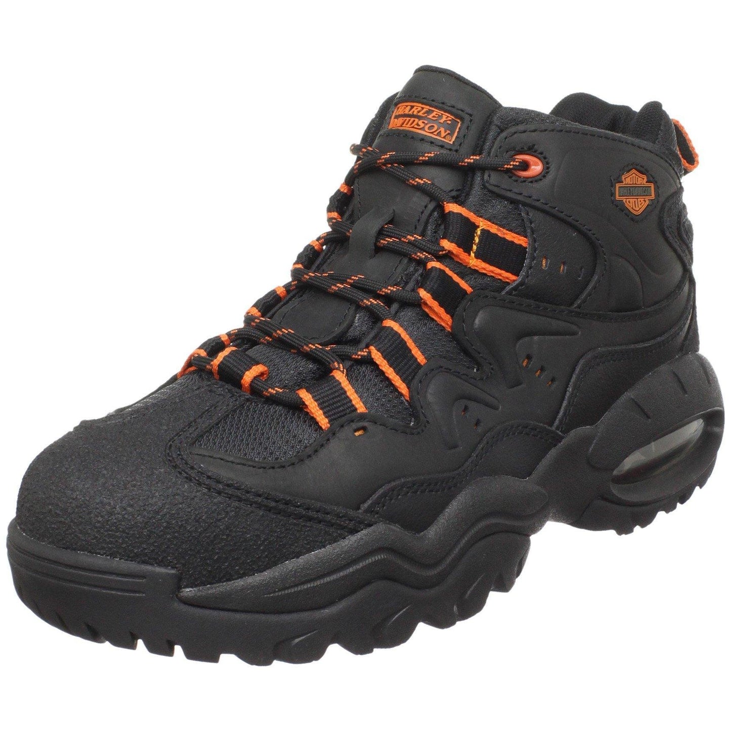 Harley-Davidson Men's Crossroads II Steel Toe Hiking Boot,Black,10 M US