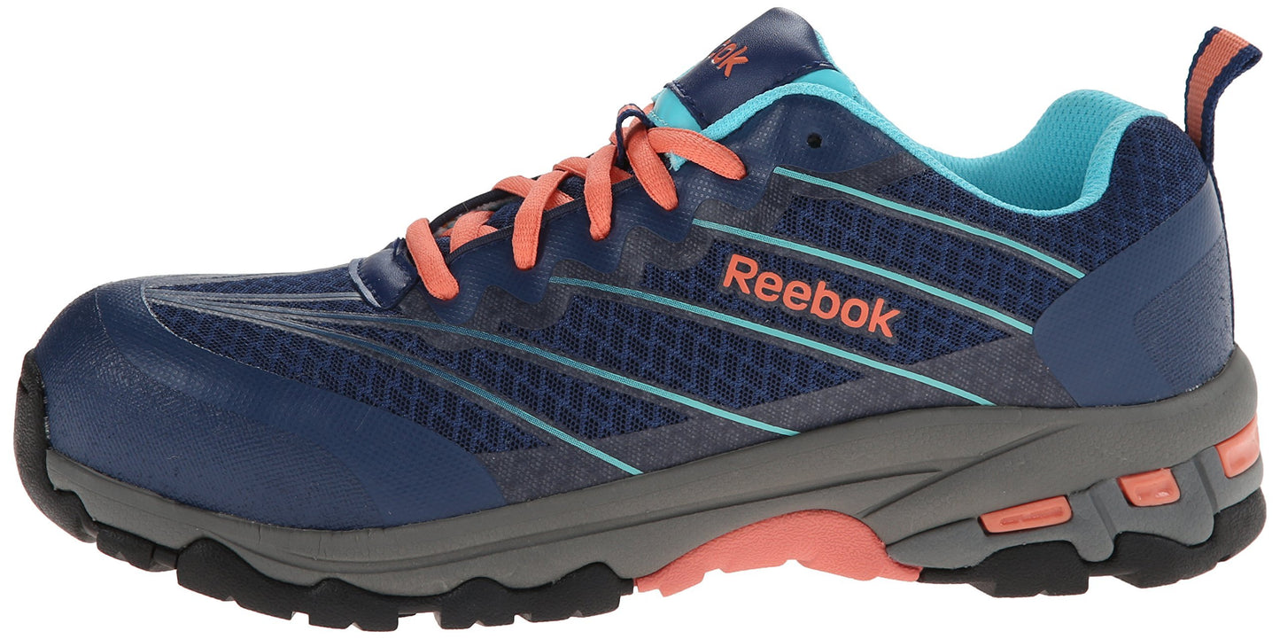 Reebok Work Women's Exline RB426 Work Shoe, Indigo Blue, 8.5 M US