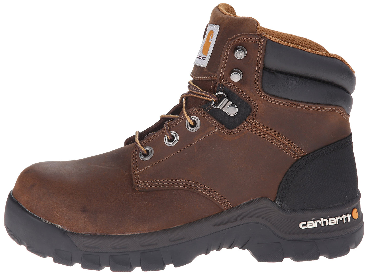 Carhartt Women's Rugged Flex 6 INCH COMP Toe CWF5355-W, Brown, 9.5 M US