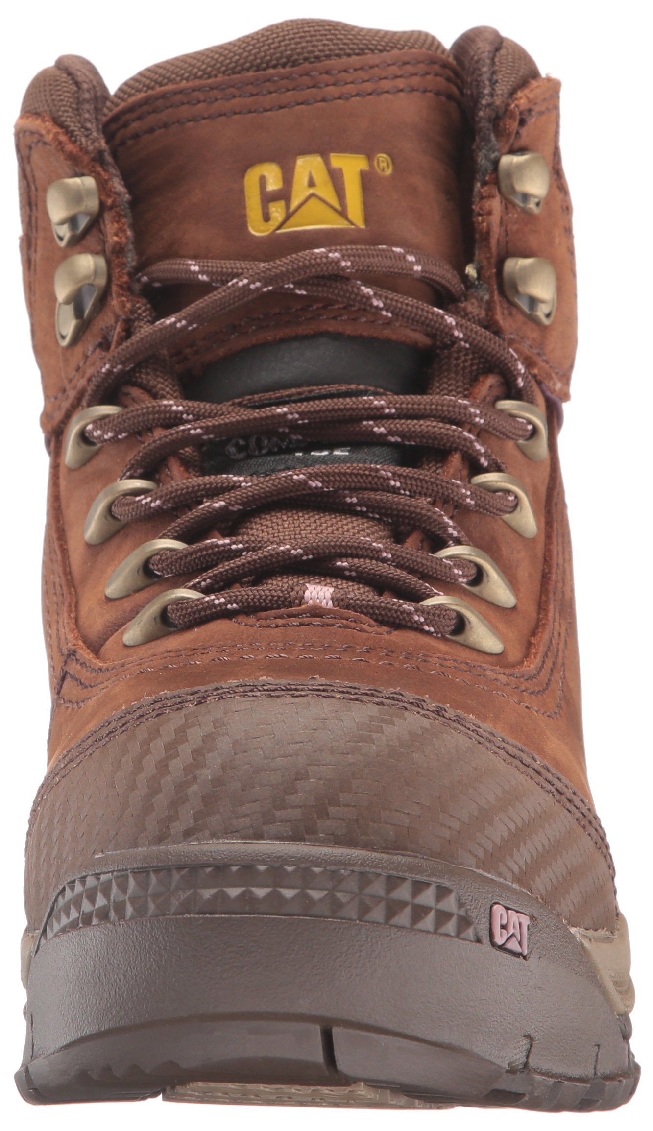 Caterpillar Women's Ally 6" Waterproof Comp Toe Industrial and Construction Shoe, Brown, 9 W US