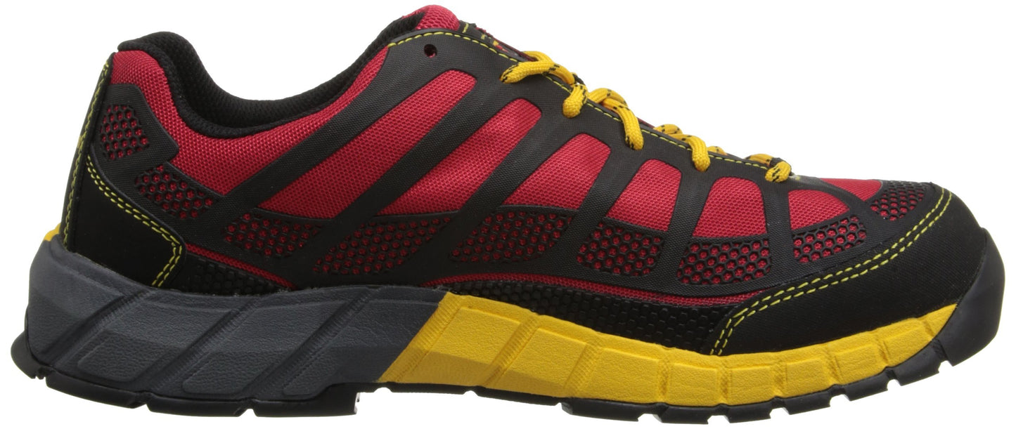 Caterpillar Men's Streamline Comp Toe-M, Red/Yellow, 10 W US