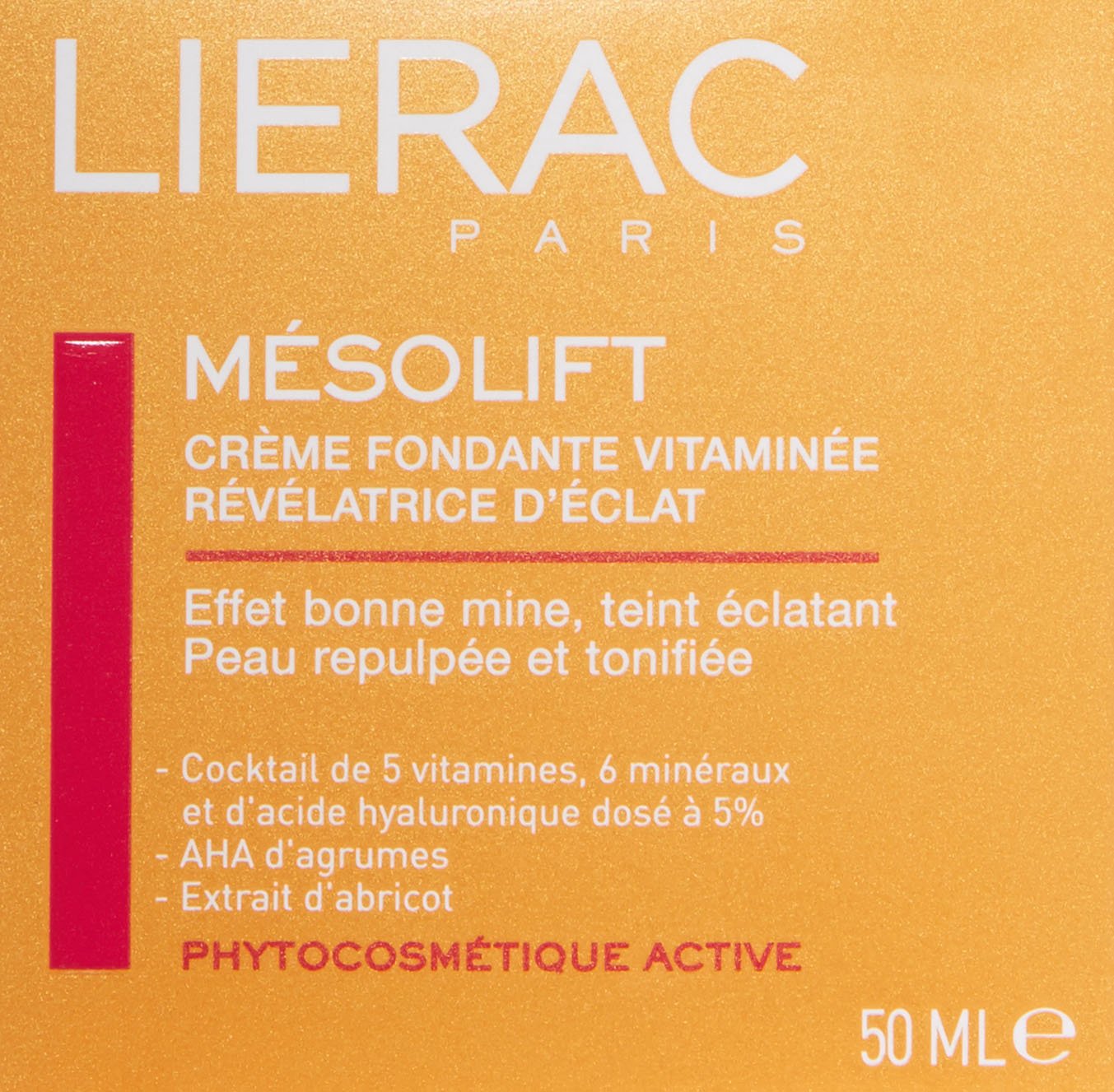 LIERAC Mésolift Cream, 1.8 Fl. Oz. (Tester Units) SEALED NEW