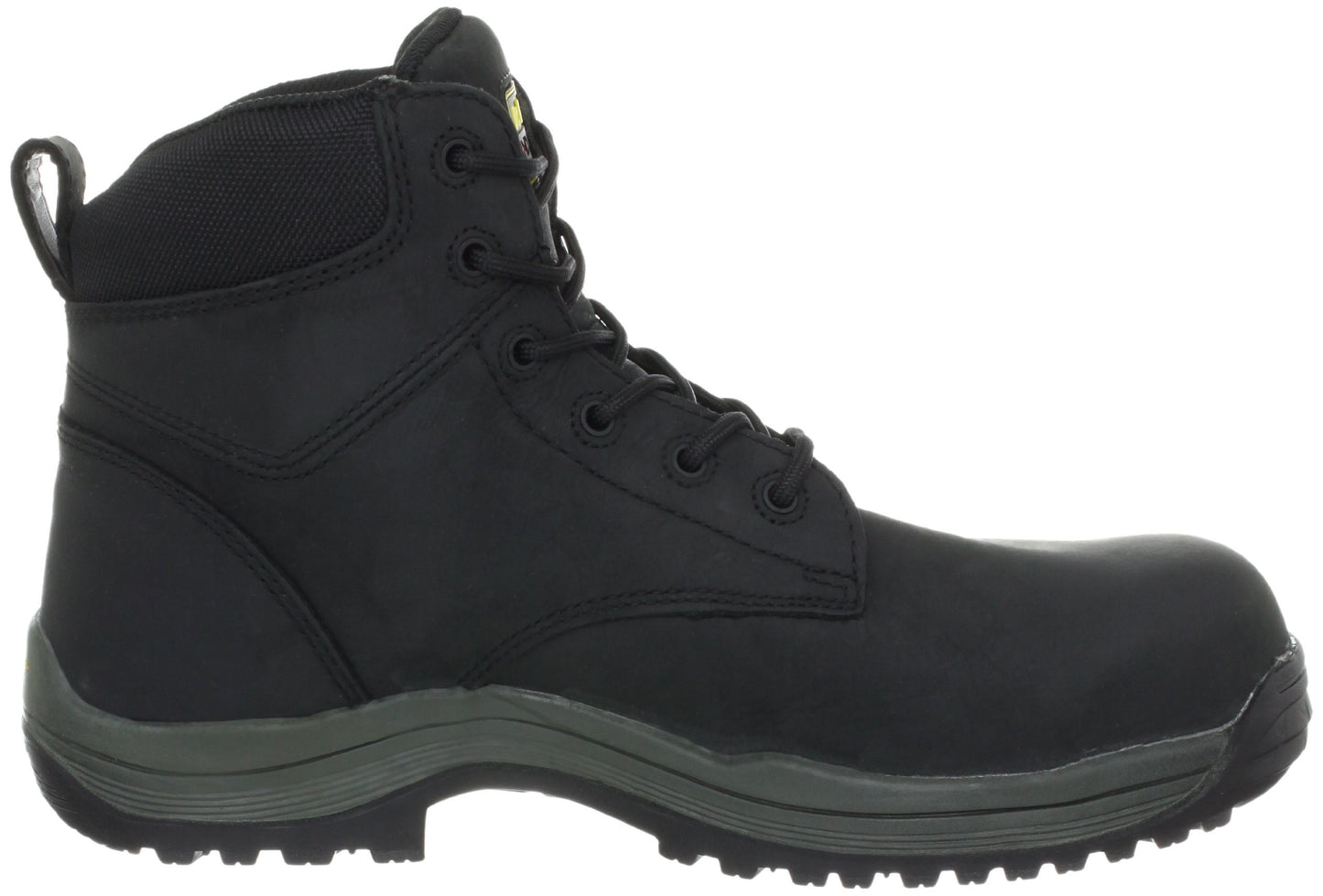 Dr. Martens Men's Falcon Work Boot,Black Industrial Greasy,11 UK/12 M US
