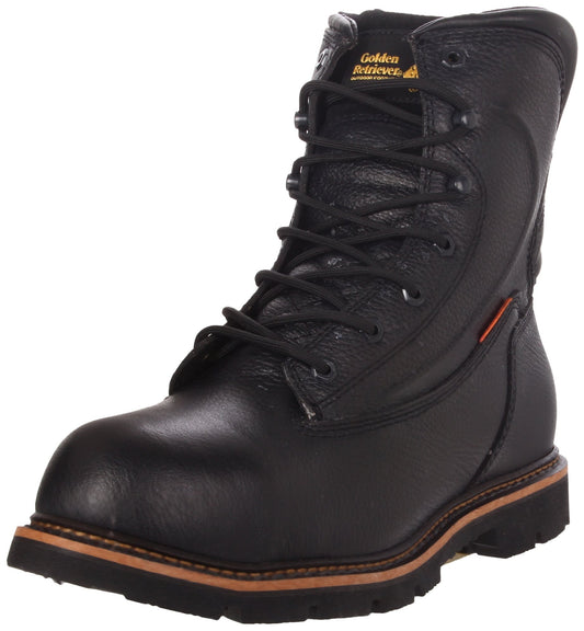 Golden Retriever Men's 8970 Work Boot,Black,13 W US