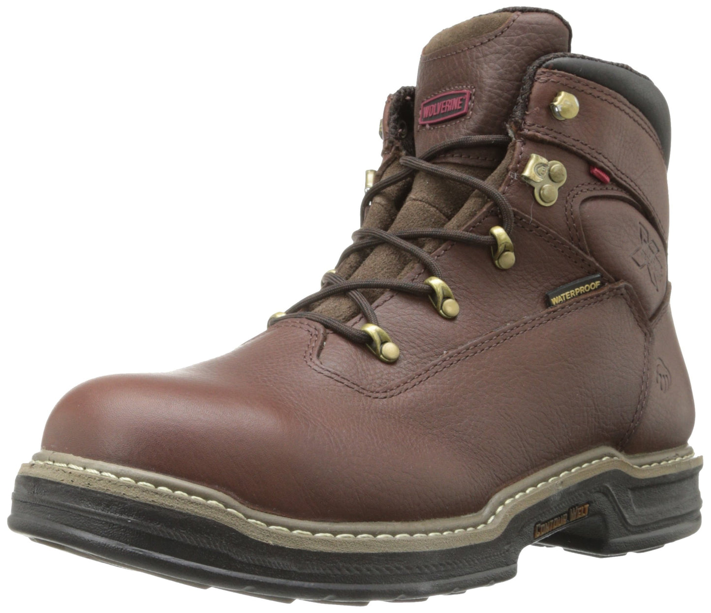 Wolverine Men's W04820 Buccaneer Boot, Dark Brown, 12 M US