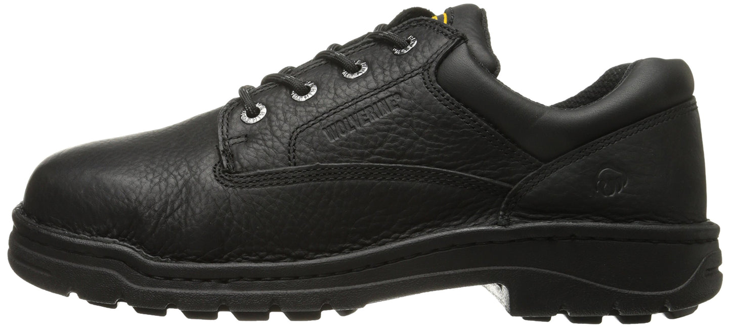 Wolverin Exert Oxford W04306 , Black, MENS Size 7.5 Medium