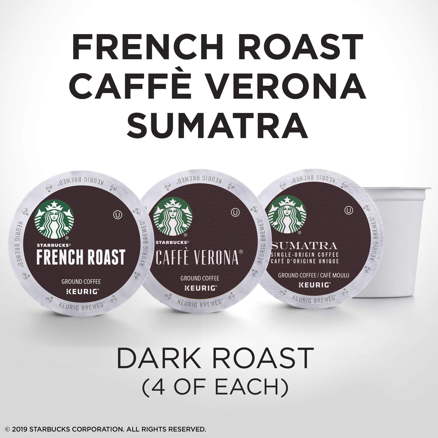 Starbucks Starter Kit Variety Pack for Keurig 160 K-Cups Best Before 10/2019