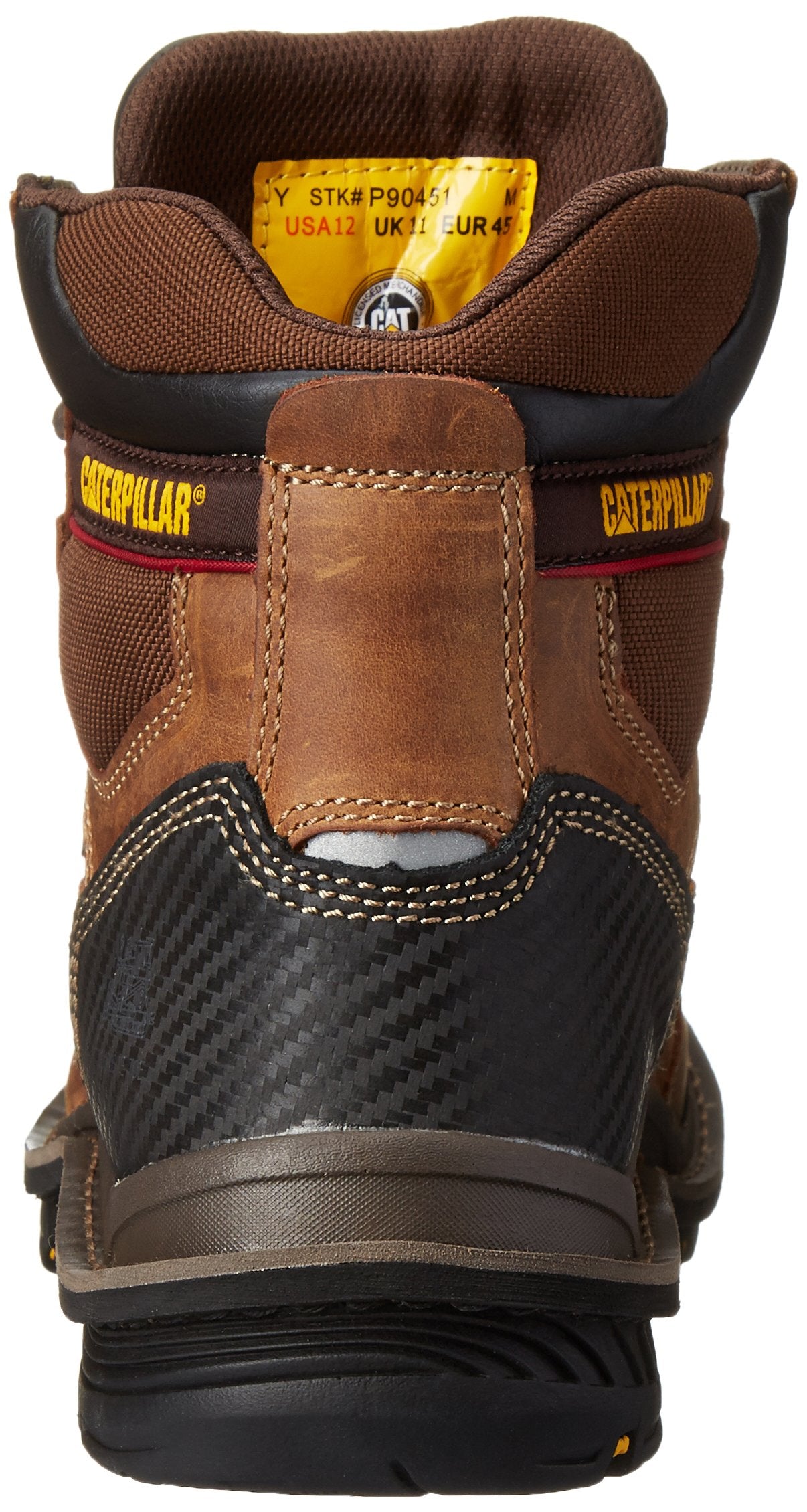 Caterpillar Men's Fabricate 6 Inch Tough Waterproof Comp Toe Work Boot, Brown, 10.5 M US
