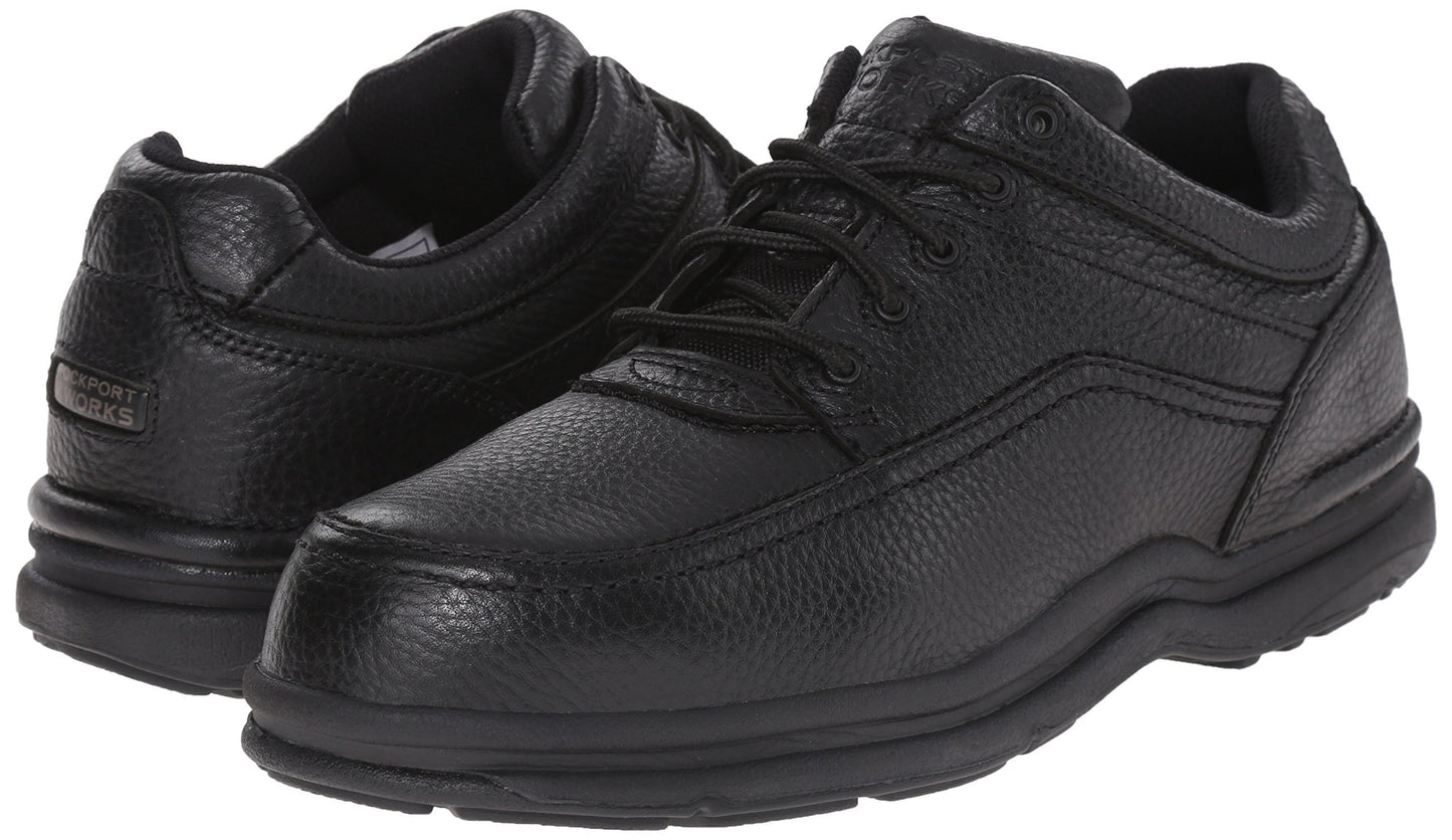 Rockport Work RK6761 Work Shoe Black, WORLD TOUR OXFORD MENS 11 W US