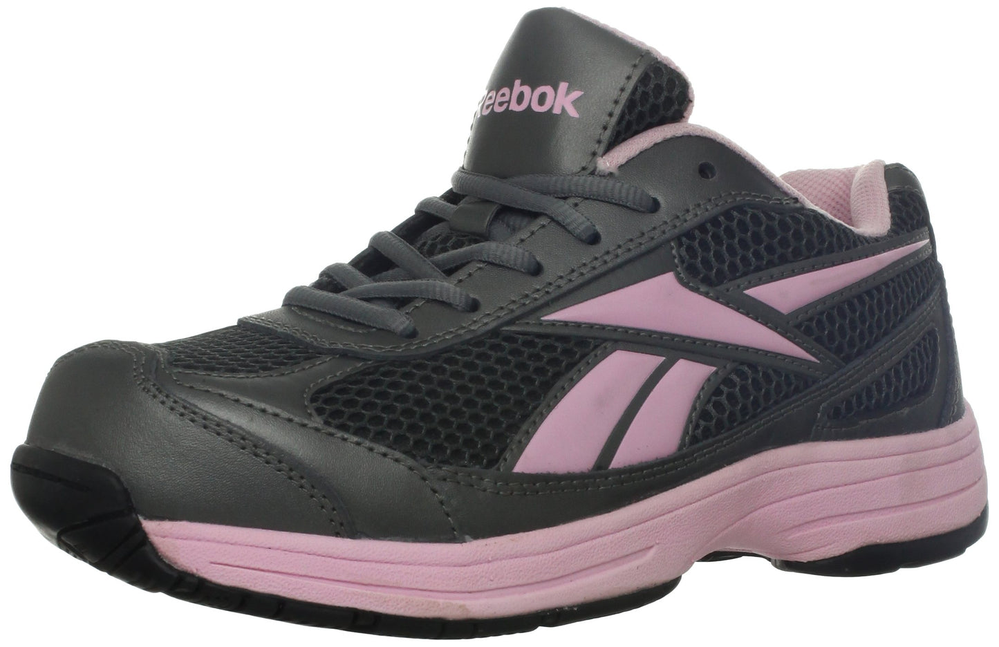 Reebok Work Women's Ketee RB164 Work Shoe,Black/Pink,7 M US