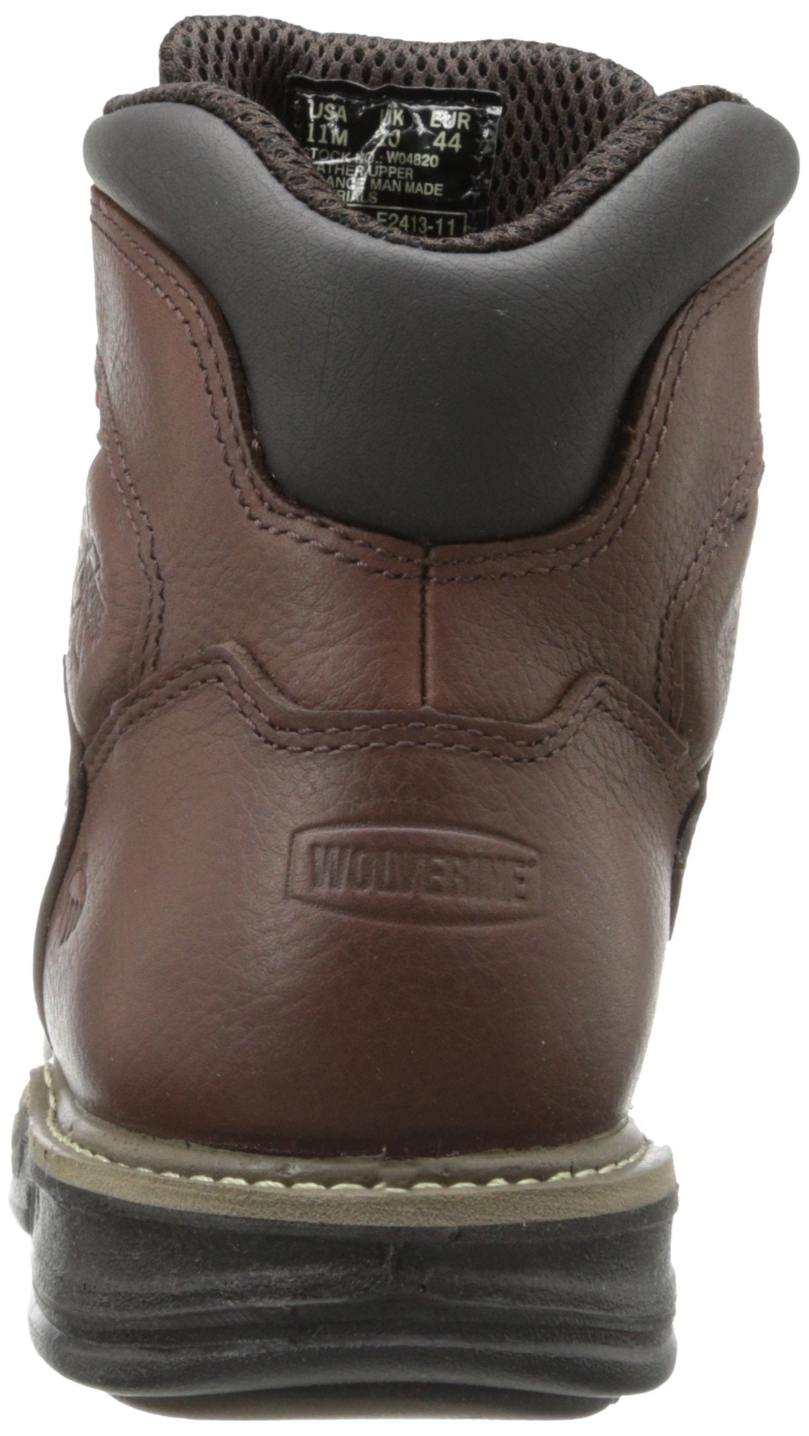 Wolverine Men's W04820 Buccaneer Boot, Dark Brown, 12 M US