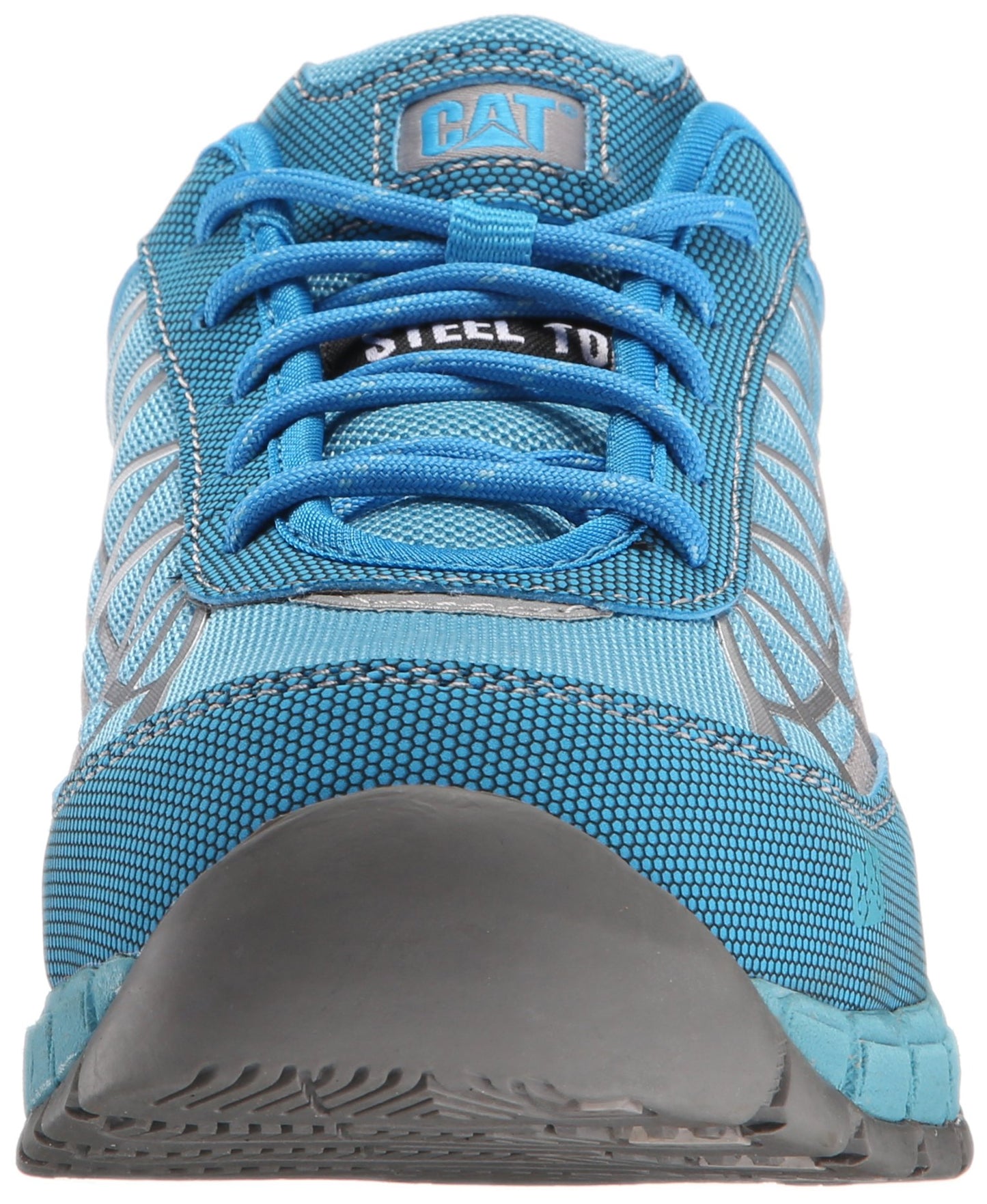 Caterpillar Women's Connexion Steel Toe Work Oxford, Vivid Blue, 10 M US