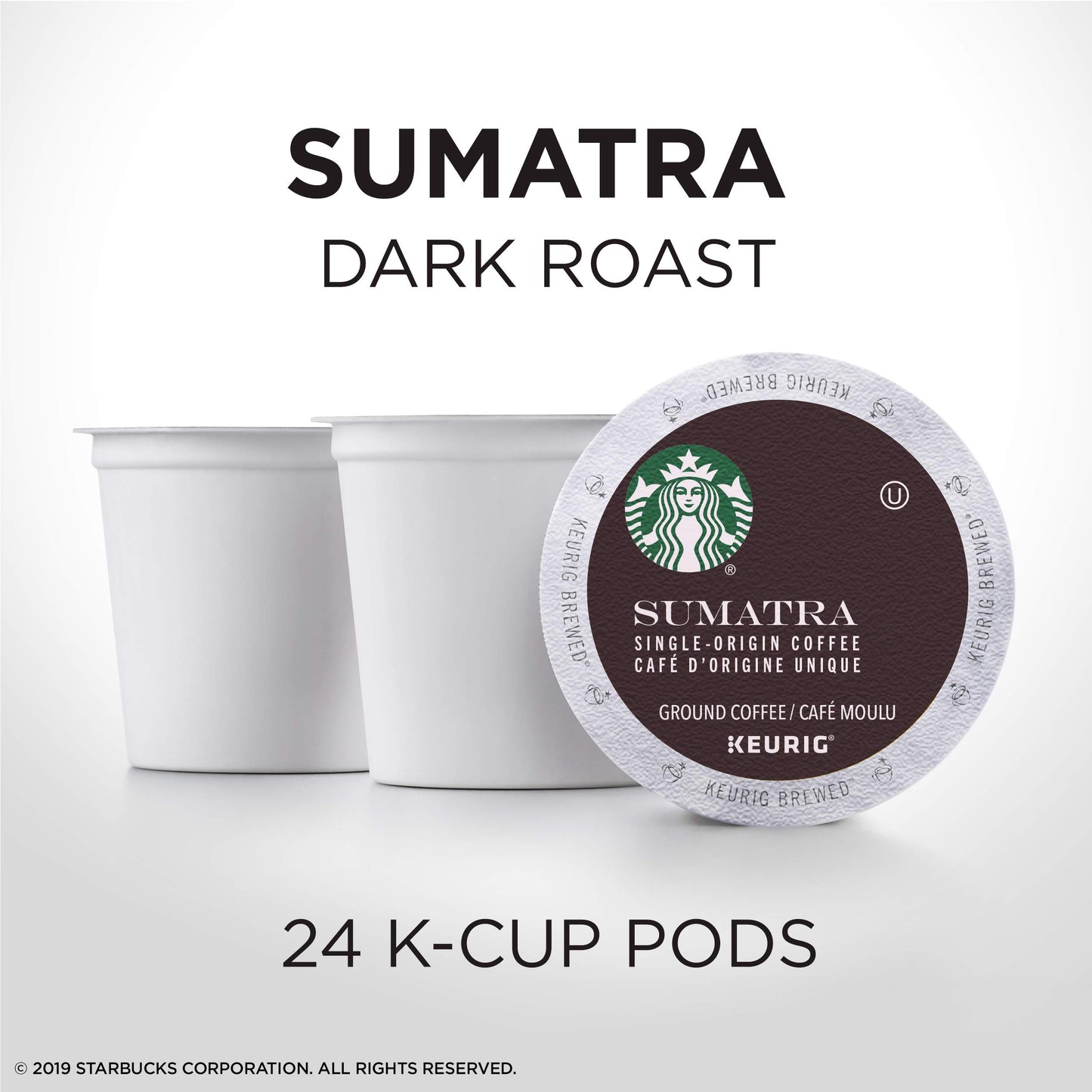 LOT OF 192 K CUPS Starbucks Dark Roast Coffee Variety Pack for Keurig EXP 10/19