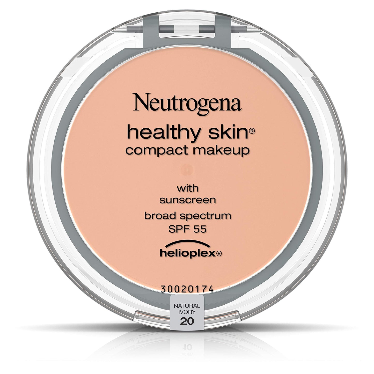 Neutrogena Healthy Skin Compact Makeup Foundation, Broad Spectrum Spf 55, Natu..