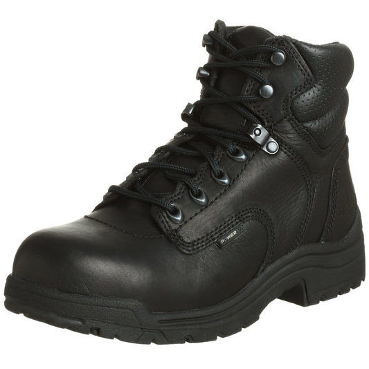 Timberland PRO Women's 72399 Titan 6" Safety-Toe Boot,Black,8 M