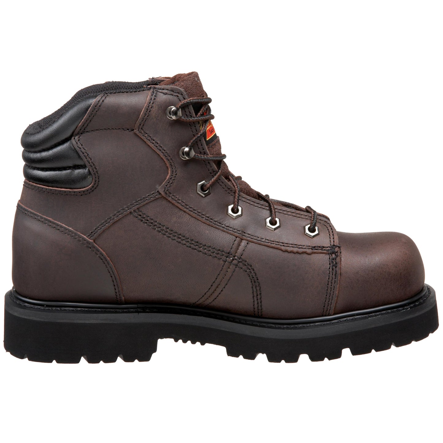 Thorogood Oblique Collection 6" Boot, Brown, 9.5 M US