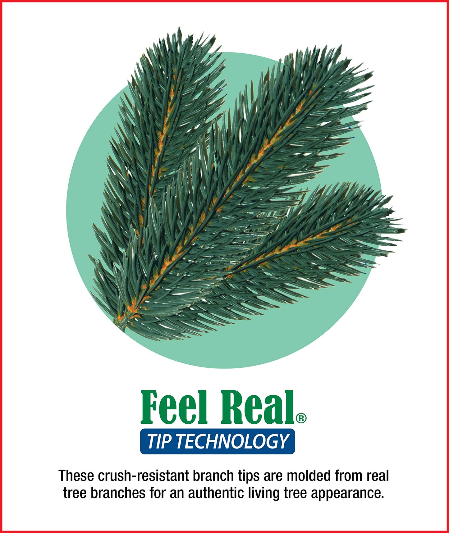 National Tree Downswept Douglas Tree With Clear Lights , 7.5 Feet