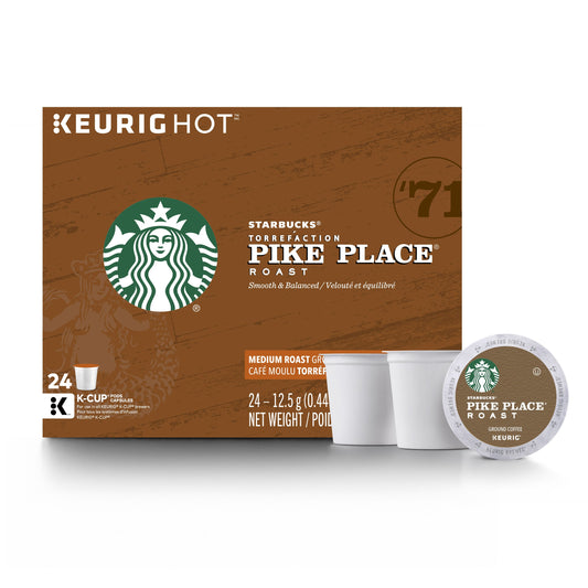 Starbucks Pike Place Roast Medium Roast Coffee Keurig BB November 2019