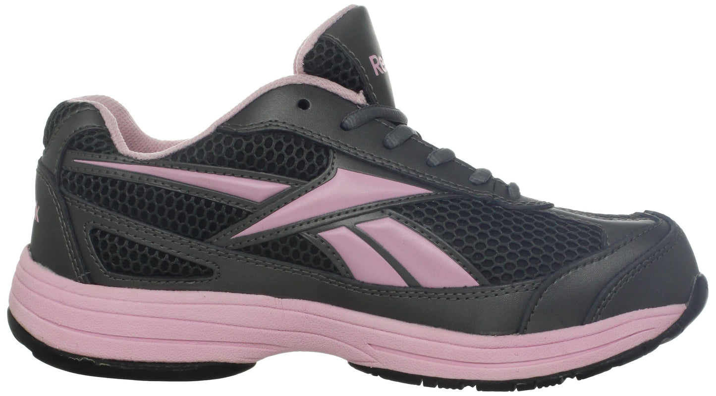 Reebok Work Women's Ketee RB164 Work Shoe,Black/Pink,7 M US