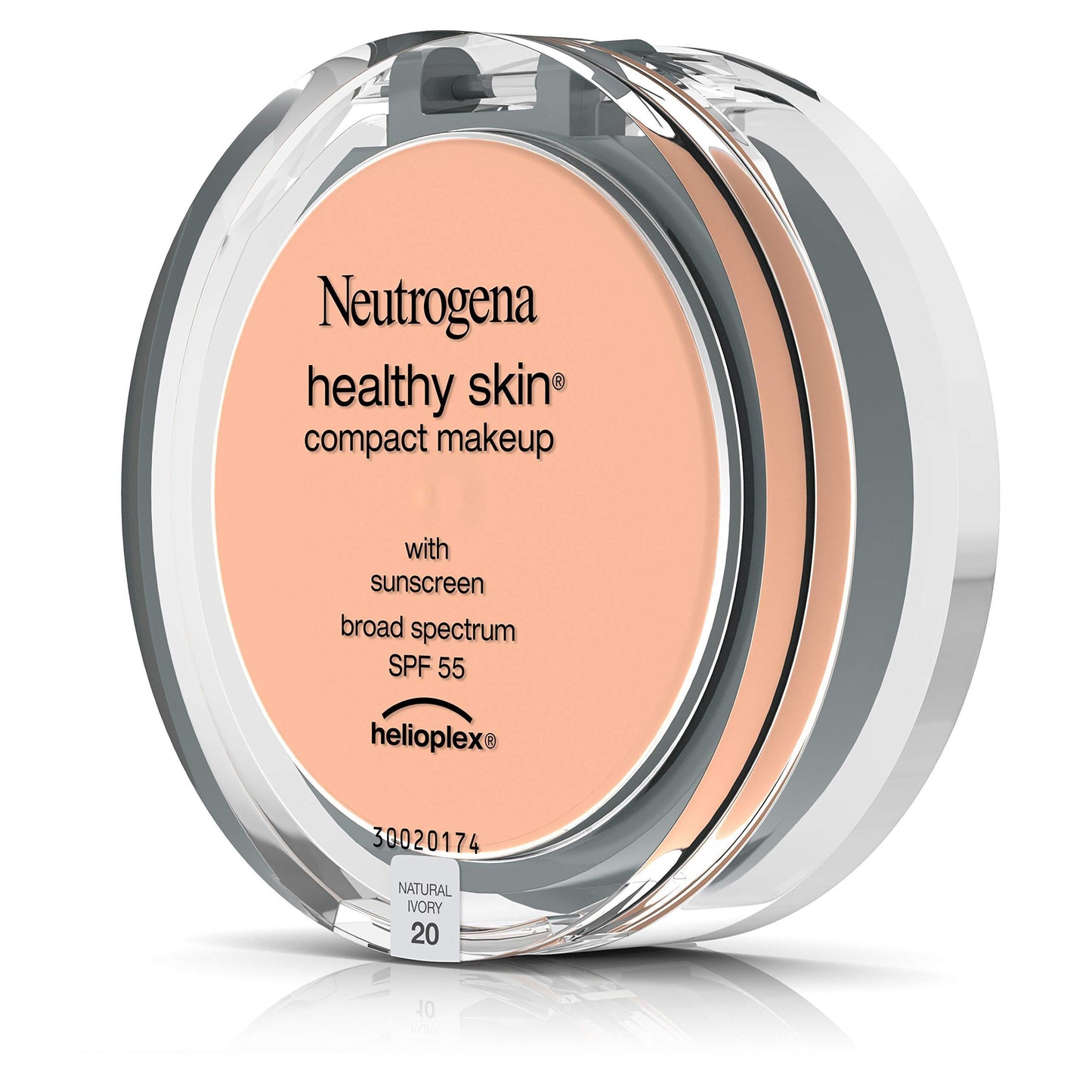 Neutrogena Healthy Skin Compact Makeup Foundation, Broad Spectrum Spf 55, Natu..