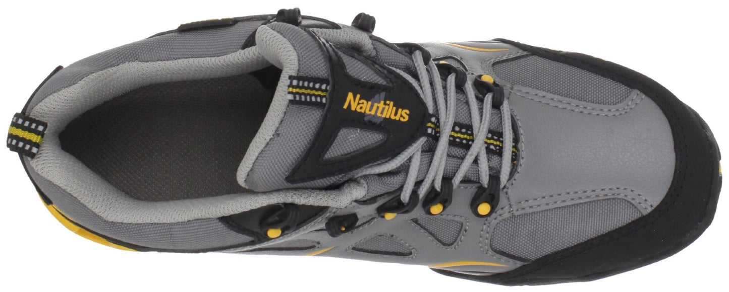 Nautilus 1800 Comp Toe Waterproof EH Athletic Shoe,Grey,8.5 M US