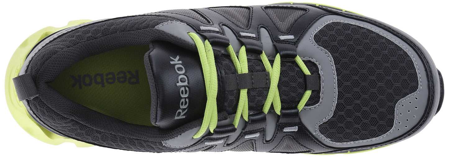 Reebok Work Men's Zigkick RB3015 Work Shoe, Black/Yellow, 11 W US