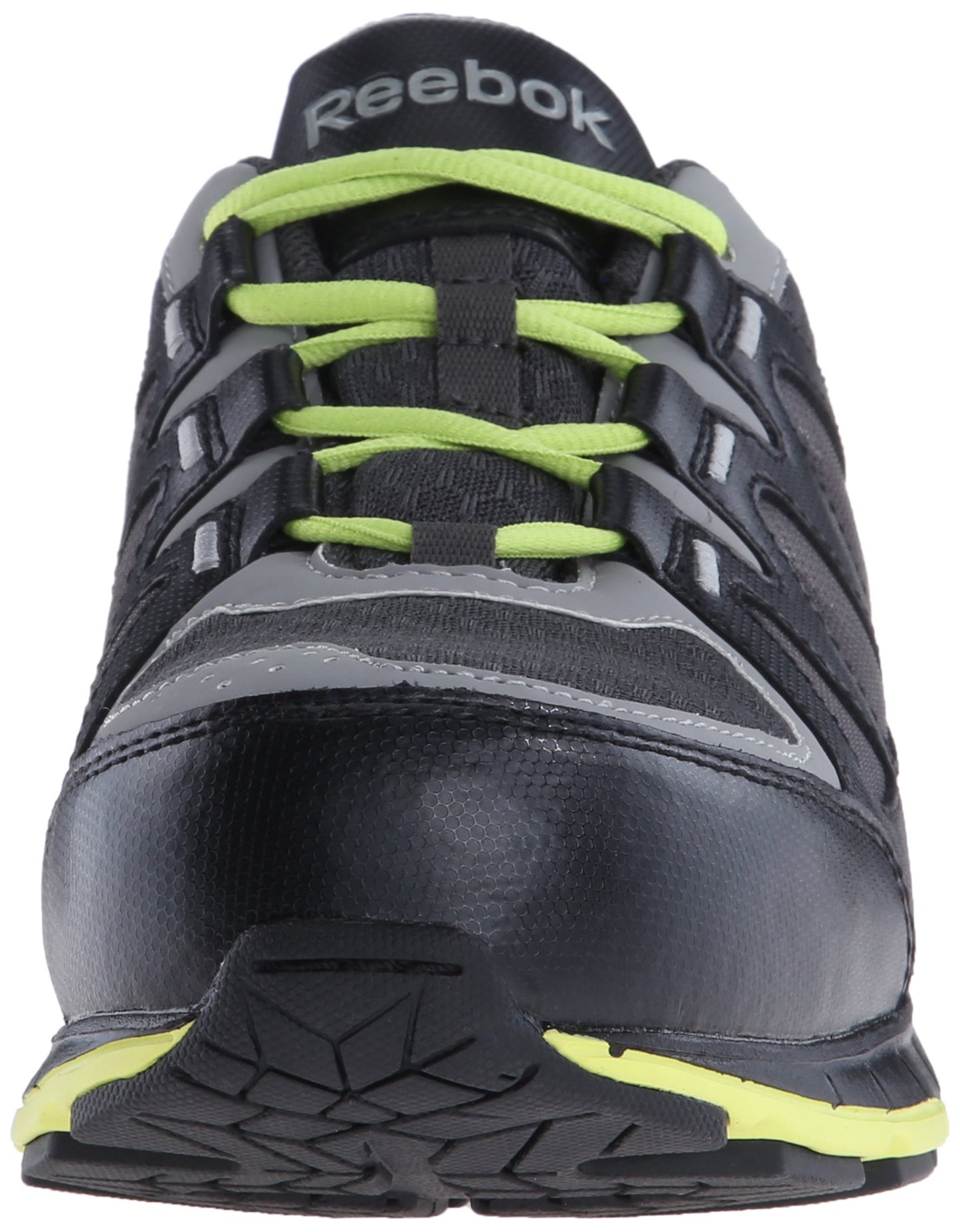 Reebok Work Men's Zigkick RB3015 Work Shoe, Black/Yellow, 10.5 W US