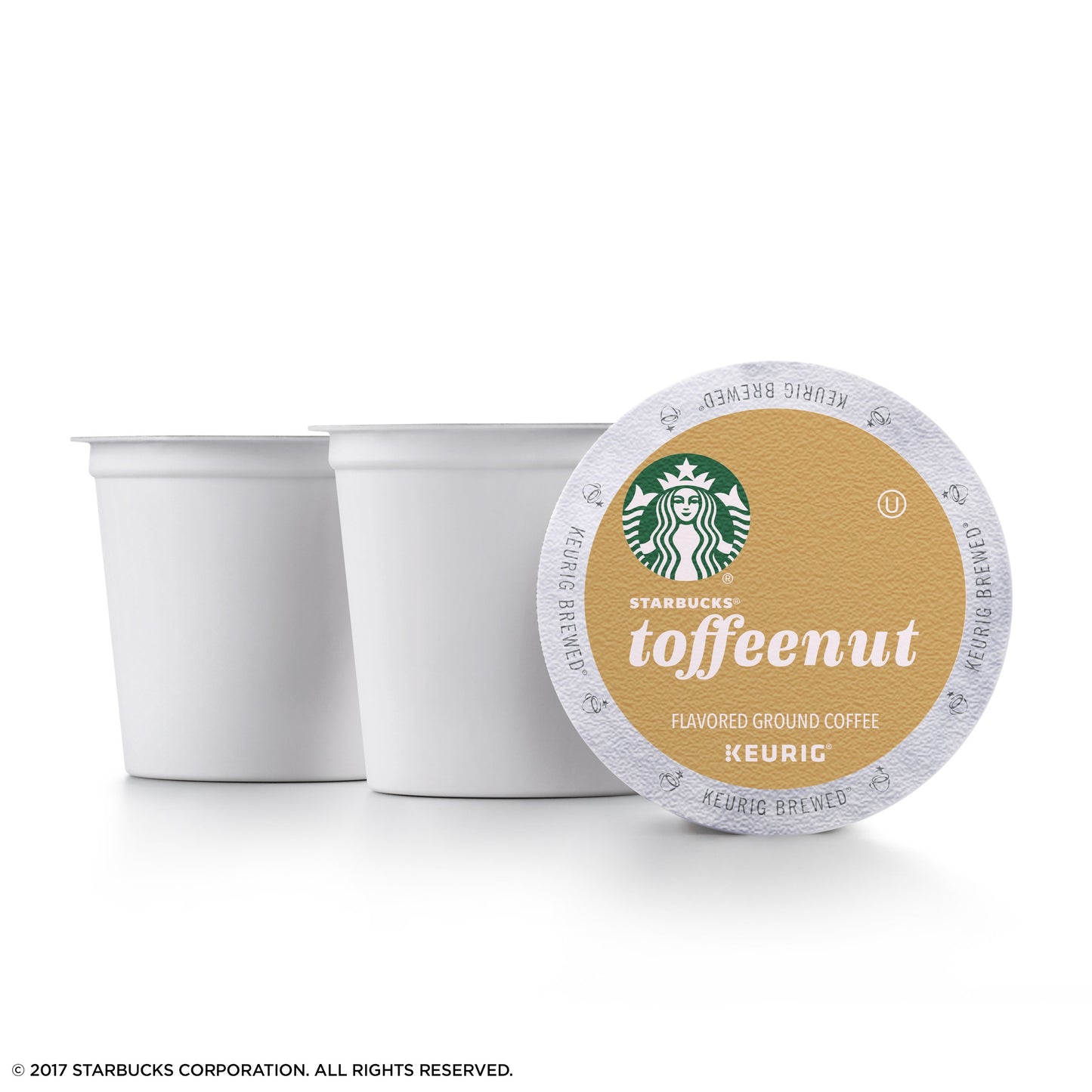 Starbucks Toffeenut Medium Roast Coffee K Cups for Keurig 60 Count BBD Jan 2020