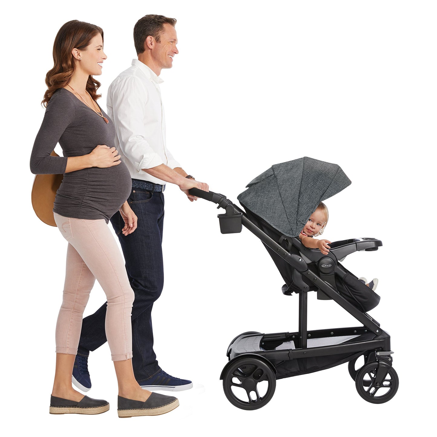 Graco Baby UNO2DUO Twin Tandem Double Stroller w/ Second Seat Ellington 2018 NEW