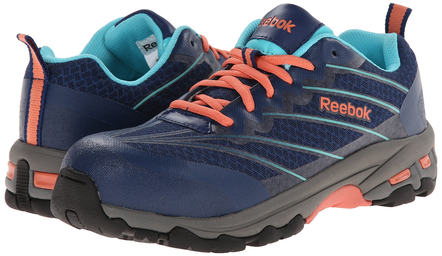 Reebok Work Women's Exline RB426 Work Shoe, Indigo Blue, 7.5 M US