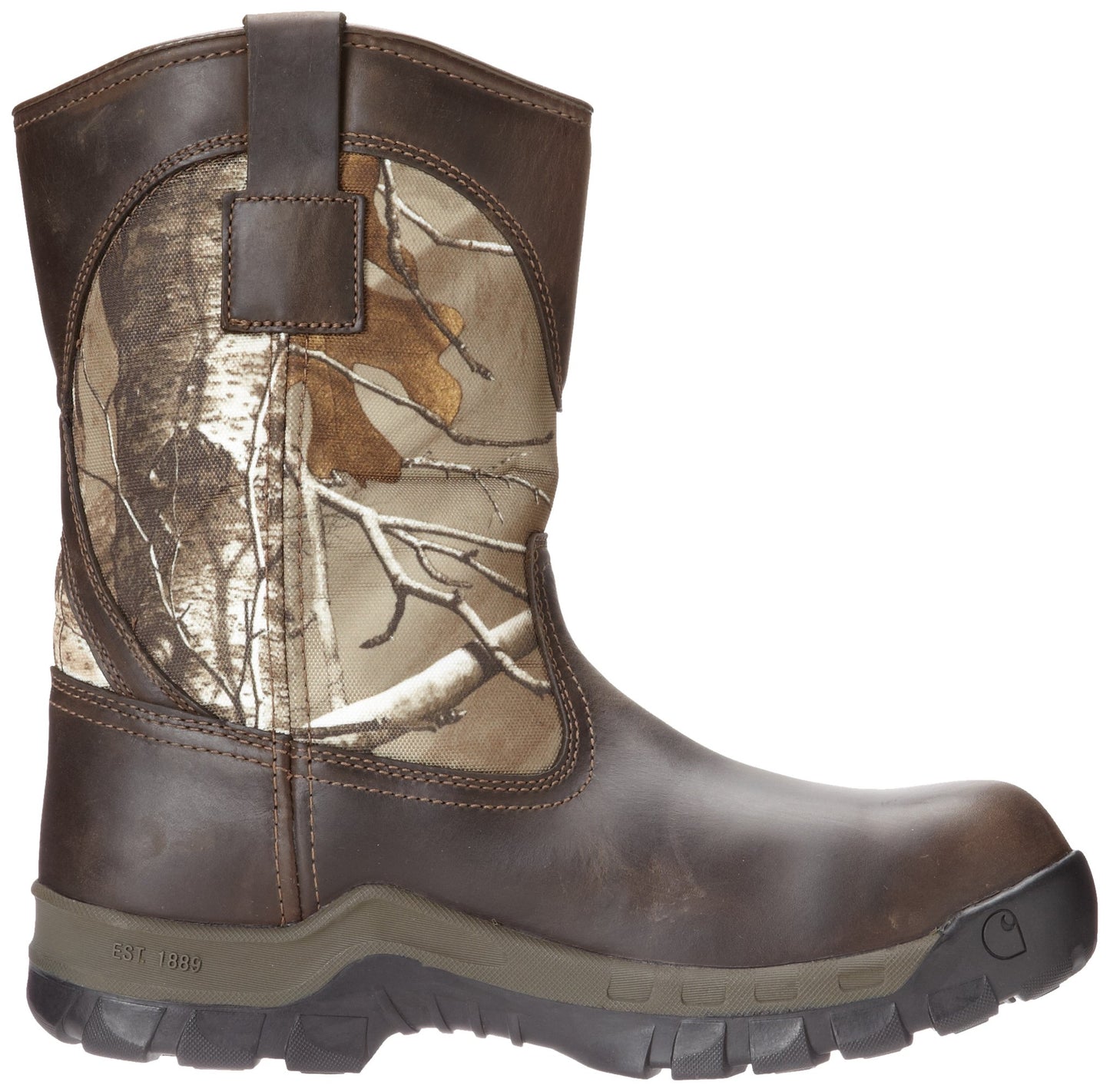 Carhartt Men's 10" Waterproof Comp Toe Boot CMF1375,Brown Leather,11.5 M US