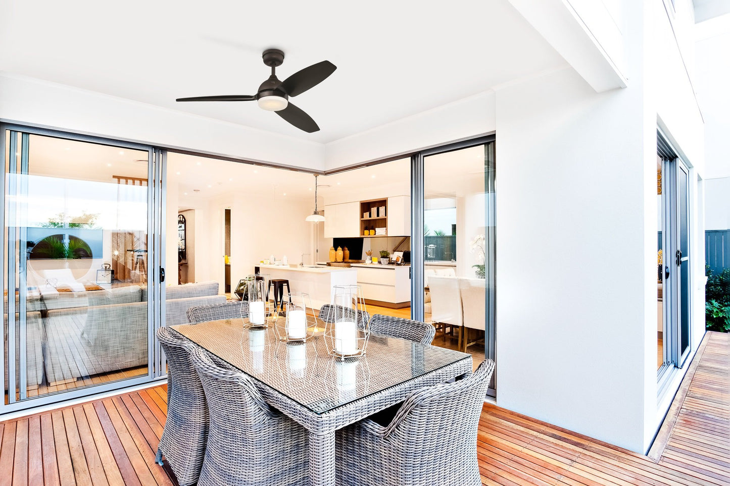 GE Morgan 54" Bronze LED Ceiling Fan with SkyPlug Technology MISSING SOME PARTS