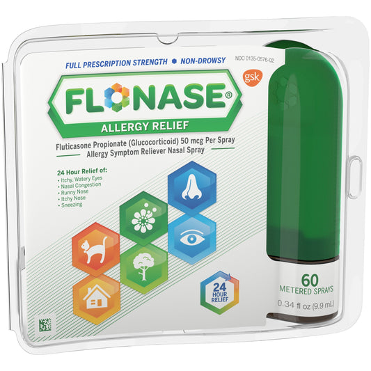 Flonase Allergy Relief Nasal Spray 60 Metered Sprays September 2020