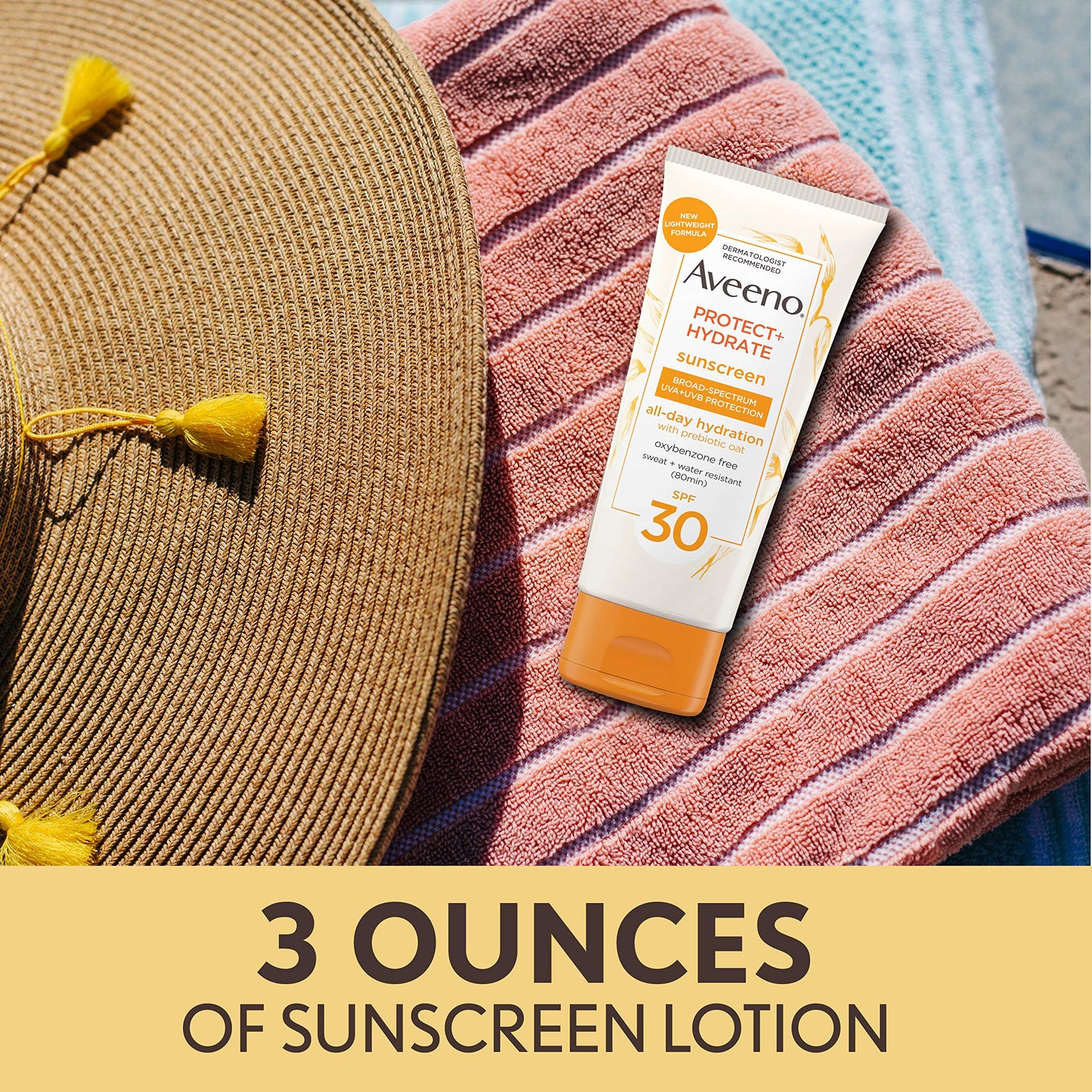 Protect + Hydrate Sunscreen, SPF 30, 3 fl oz (88 ml)