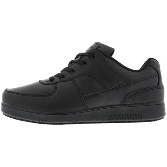 Genuine Grip, SR, Black Leather, Unisex Sizes: 9 MEN Wide/ 10.5 Wide Women