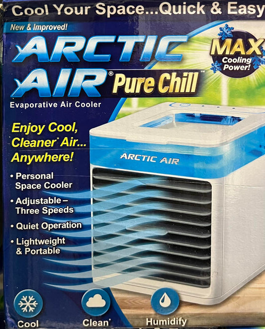 Ontel Arctic Air Pure Chill Desktop Personal Evaporative Air Cooler Portable