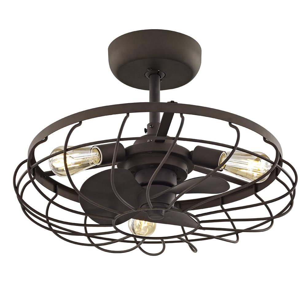 Fifth and Main WL-2281 Santiago 3 Blade LED Indoor Ceiling Fan