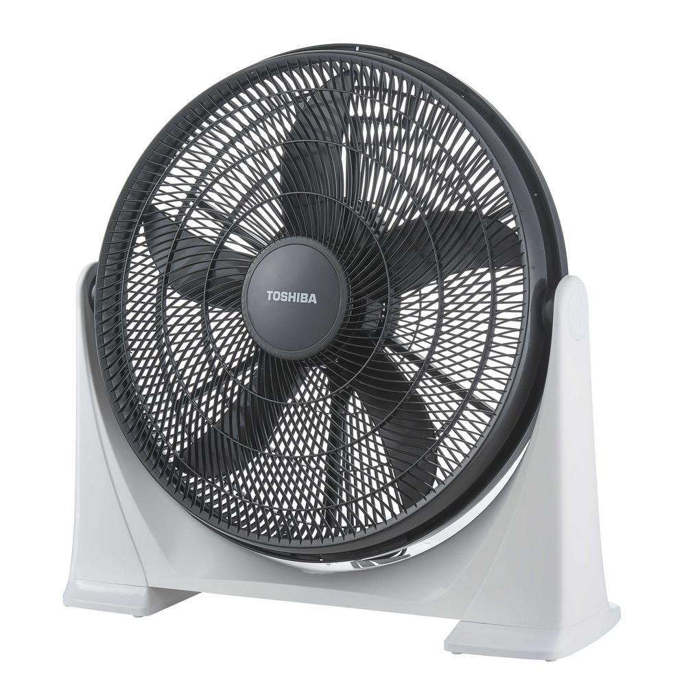 Toshiba 20 in. 3 Speed Box Fan, Black