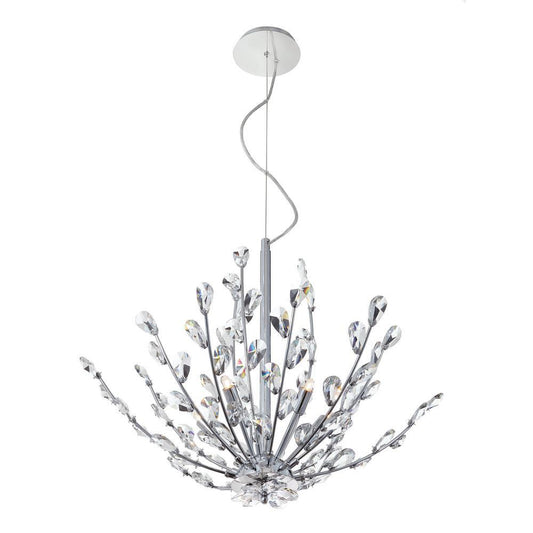 Home Decorators Collection Hetcherson 5-Light Chrome Pendant