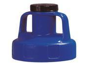 Oil Safe Hdpe Utility Lid, Blue; For Use With Mfr. No. 101001, 101002, 101003,