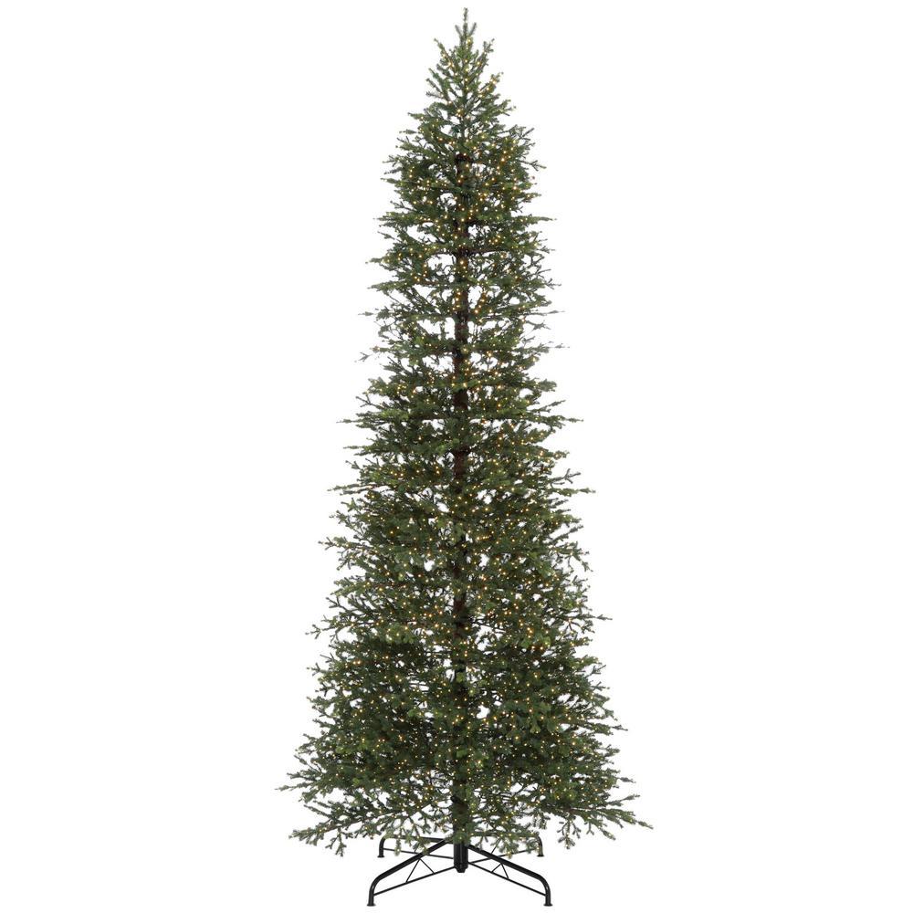 Home Accents Holiday 12 ft. Pre-Lit LED Elegant Fir Artificial Christmas Tree ..