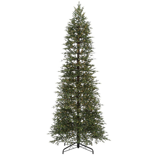 Home Accents Holiday 12 ft. Pre-Lit LED Elegant Fir Artificial Christmas Tree ..