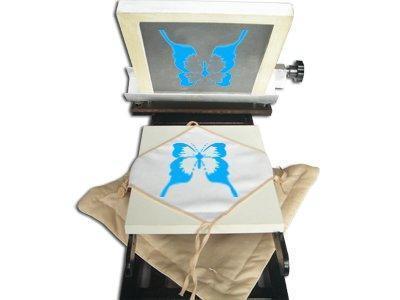 1 Color Screen Printing Press Micro-registration Screen Printer T-shirt Printing