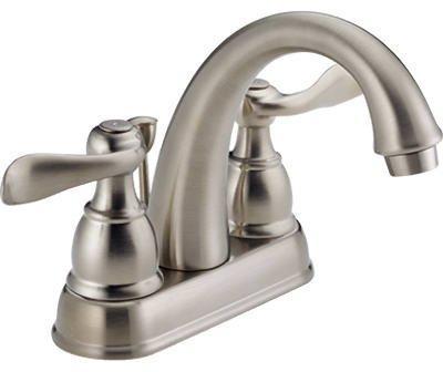 Delta 2-Handle Lavatory Faucet With Pop-Up