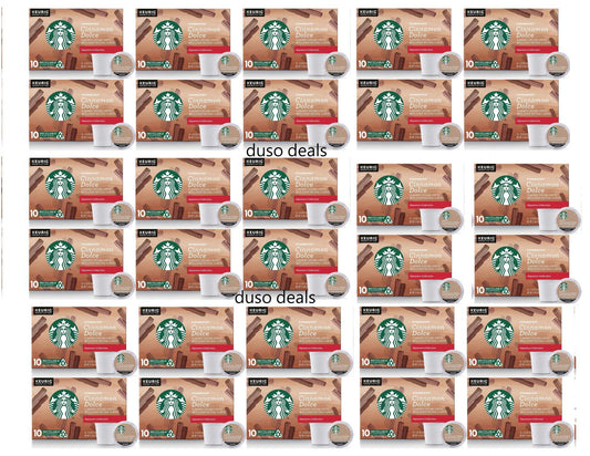HUGE LOT* Starbucks Cinnamon Dolce Keurig K-Cups 300 count BB November 2019