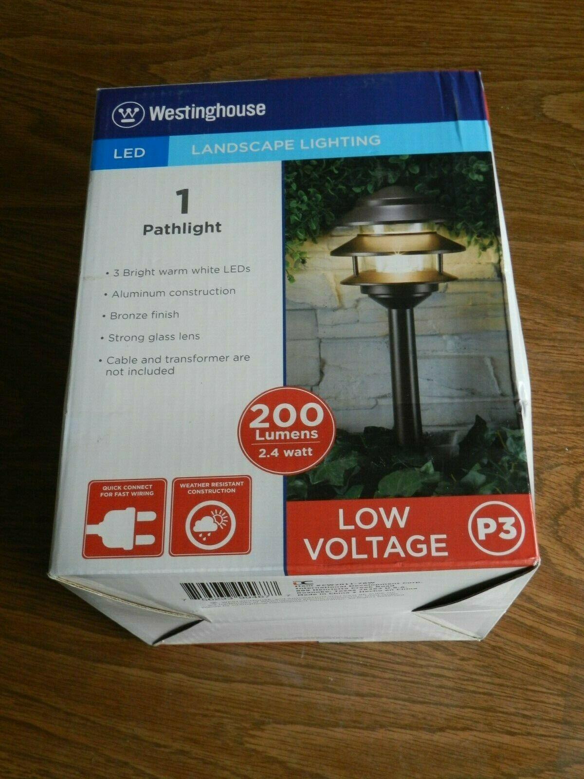 Westinghouse 2.4W Low Voltage LED Landscape Pathlight